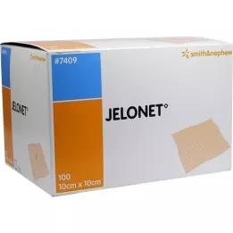 JELONET Γάζα παραφίνης 10x10 cm αποστειρωμένη, 100 τεμάχια