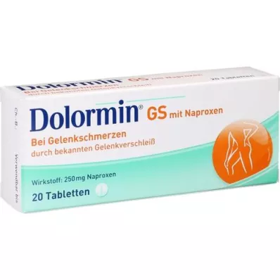 DOLORMIN GS με δισκία ναπροξένης, 20 τεμάχια