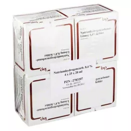 NATRIUMHYDROGENCARBONAT-Διάλυμα Köhler 8,4%, 100X20 ml