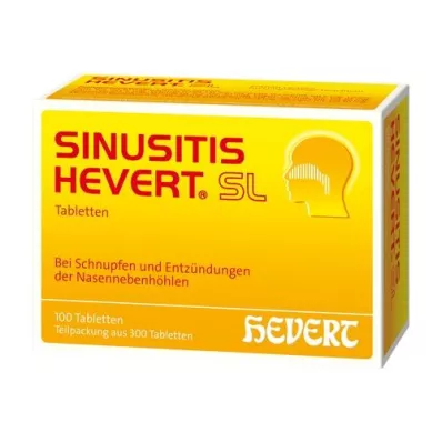 SINUSITIS HEVERT SL Δισκία, 300 τεμάχια