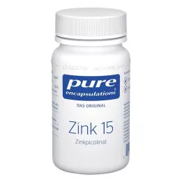 PURE ENCAPSULATIONS Πικολινικός ψευδάργυρος 15 κάψουλες, 60 κάψουλες