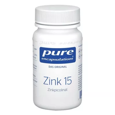 PURE ENCAPSULATIONS Πικολινικός ψευδάργυρος 15 κάψουλες, 60 κάψουλες