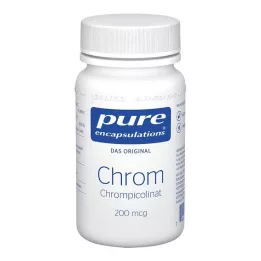 PURE ENCAPSULATIONS Κάψουλες χρωμίου Chrompicol.200μg, 60 τεμάχια