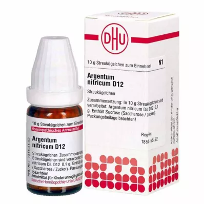 ARGENTUM NITRICUM D 12 σφαιρίδια, 10 g ARGENTUM NITRICUM D 12 σφαιρίδια, 10 g