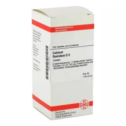 CALCIUM FLUORATUM D 3 δισκία, 200 κάψουλες