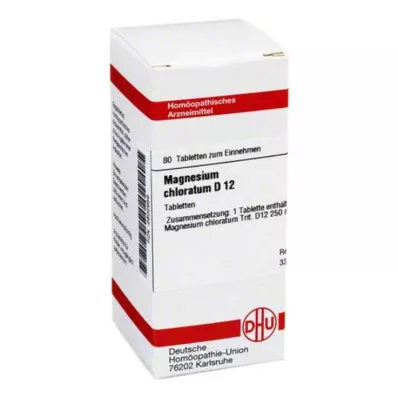 MAGNESIUM CHLORATUM D 12 δισκία, 80 κάψουλες