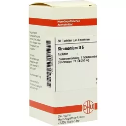 STRAMONIUM D 6 δισκία, 80 κάψουλες