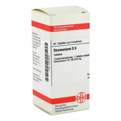 STRAMONIUM D 6 δισκία, 80 κάψουλες