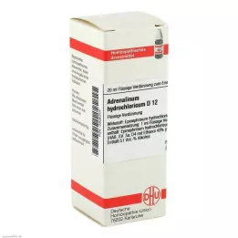 ADRENALINUM HYDROCHLORICUM D 12 αραίωση, 20 ml