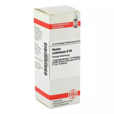 BARIUM CARBONICUM D 30 αραίωση, 20 ml