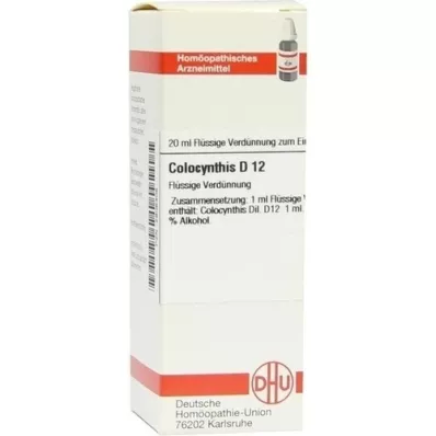 COLOCYNTHIS D 12 αραίωση, 20 ml