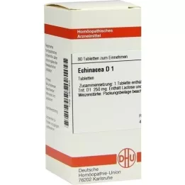 ECHINACEA HAB D 1 δισκία, 80 κάψουλες