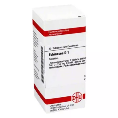 ECHINACEA HAB D 1 δισκία, 80 κάψουλες ECHINACEA HAB D 1 δισκία, 80 κάψουλες