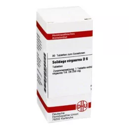 SOLIDAGO VIRGAUREA D 6 δισκία, 80 κάψουλες