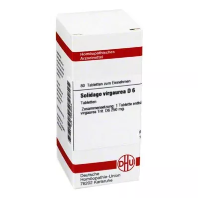 SOLIDAGO VIRGAUREA D 6 δισκία, 80 κάψουλες