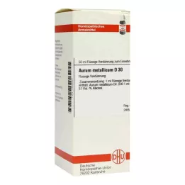AURUM METALLICUM D 30 αραίωση, 50 ml