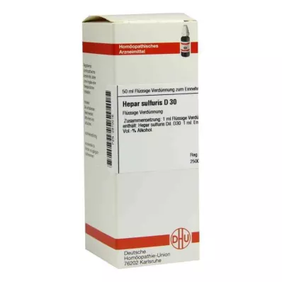 HEPAR SULFURIS D 30 αραίωση, 50 ml