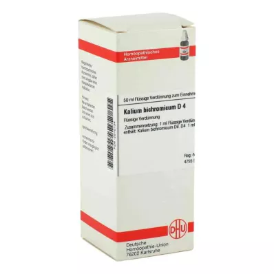 KALIUM BICHROMICUM Αραίωση D 4, 50 ml