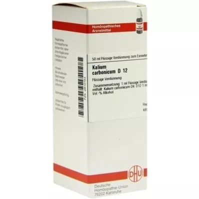KALIUM CARBONICUM D 12 αραίωση, 50 ml