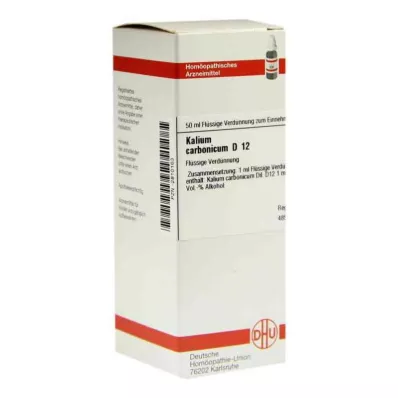KALIUM CARBONICUM D 12 αραίωση, 50 ml