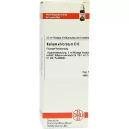 KALIUM CHLORATUM Αραίωση D 6, 50 ml