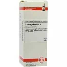 KALIUM JODATUM Αραίωση D 6, 50 ml