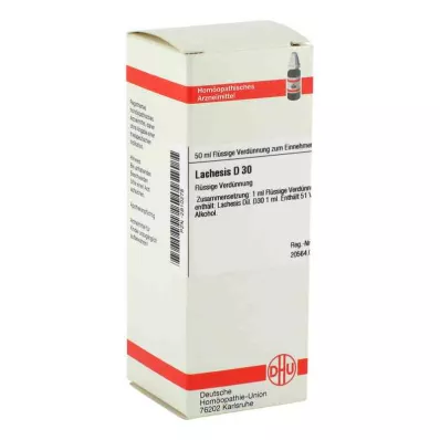 LACHESIS D 30 αραίωση, 50 ml