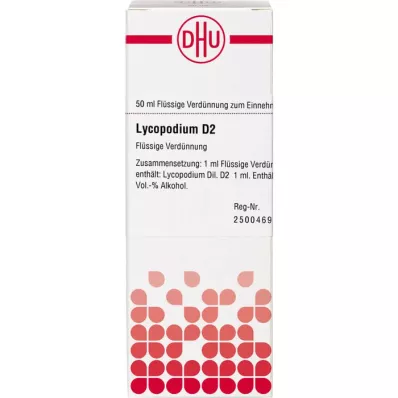 LYCOPODIUM Αραίωση D 2, 50 ml