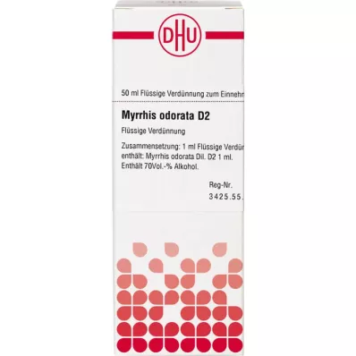 MYRRHIS odorata D 2 αραίωση, 50 ml