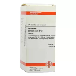 STRONTIUM CARBONICUM D 12 δισκία, 200 κάψουλες