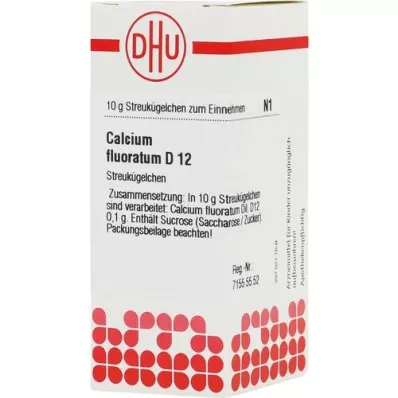 CALCIUM FLUORATUM D 12 σφαιρίδια, 10 g