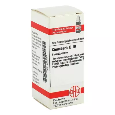 CINNABARIS D 10 σφαιρίδια, 10 g