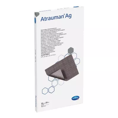 ATRAUMAN Αποστειρωμένες κομπρέσες Ag 10x20 cm, 10 τεμ ATRAUMAN Αποστειρωμένες κομπρέσες Ag 10x20 cm, 10 τεμ