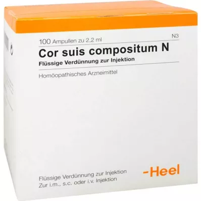 COR SUIS Αμπούλες Compositum N, 100 τεμάχια COR SUIS Αμπούλες Compositum N, 100 τεμάχια
