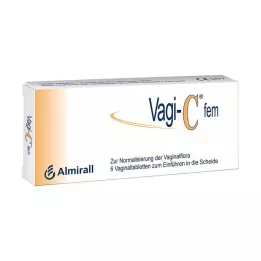 VAGI C Fem κολπικά δισκία, 6 τεμάχια