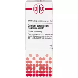 CALCIUM CARBONICUM Hahnemanni D 8 Αραίωση, 20 ml