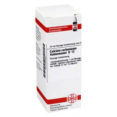 CALCIUM CARBONICUM Αραίωση Hahnemanni D 12, 20 ml