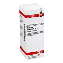 NATRIUM CHLORATUM Αραίωση D 6, 20 ml