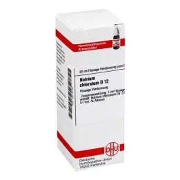NATRIUM CHLORATUM D 12 αραίωση, 20 ml
