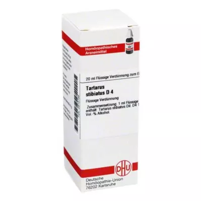 TARTARUS STIBIATUS Αραίωση D 4, 20 ml