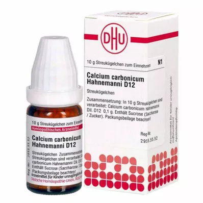 CALCIUM CARBONICUM Hahnemanni D 12 σφαιρίδια, 10 g