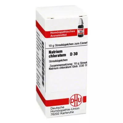 NATRIUM CHLORATUM D 30 σφαιρίδια, 10 g