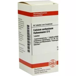 CALCIUM CARBONICUM Hahnemanni D 6 δισκία, 80 τεμάχια