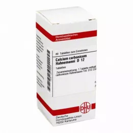 CALCIUM CARBONICUM Hahnemanni D 12 δισκία, 80 τεμάχια