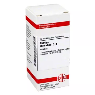 NATRIUM CHLORATUM D 4 δισκία, 80 κάψουλες