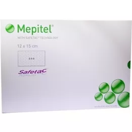 MEPITEL Επίδεσμος από πλέγμα σιλικόνης 12x15 cm αποστειρωμένος, 5 τεμ