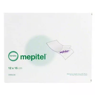 MEPITEL Επίδεσμος από πλέγμα σιλικόνης 12x15 cm αποστειρωμένος, 5 τεμ