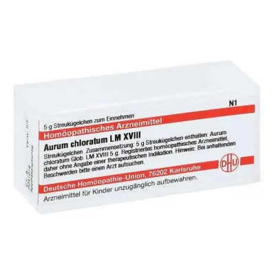 AURUM CHLORATUM LM XVIII Σφαιρίδια, 5 g