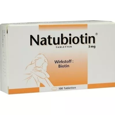 NATUBIOTIN Δισκία, 100 τεμάχια