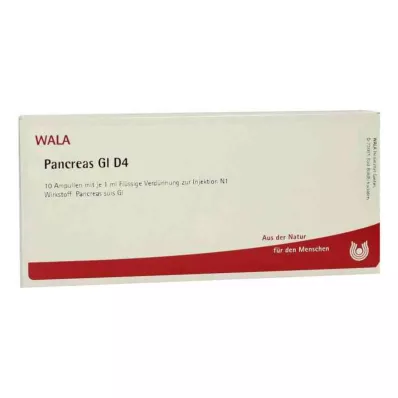 PANCREAS GL D 4 αμπούλες, 10X1 ml PANCREAS GL D 4 αμπούλες, 10X1 ml